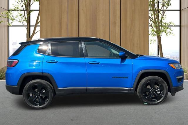 used 2021 Jeep Compass car, priced at $18,999