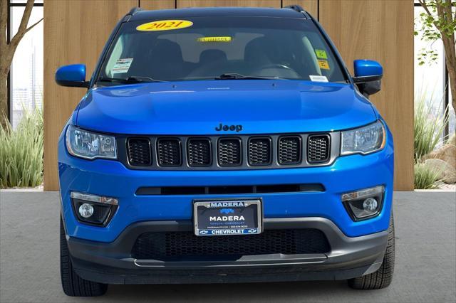 used 2021 Jeep Compass car, priced at $18,999