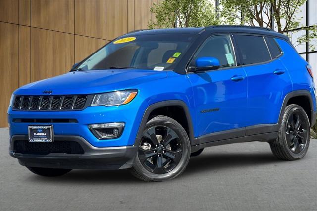 used 2021 Jeep Compass car, priced at $18,999