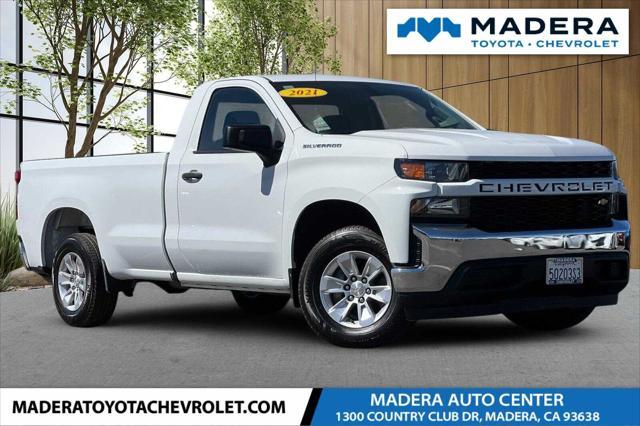 used 2021 Chevrolet Silverado 1500 car, priced at $22,549