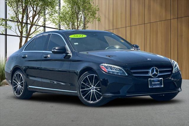 used 2021 Mercedes-Benz C-Class car, priced at $23,654
