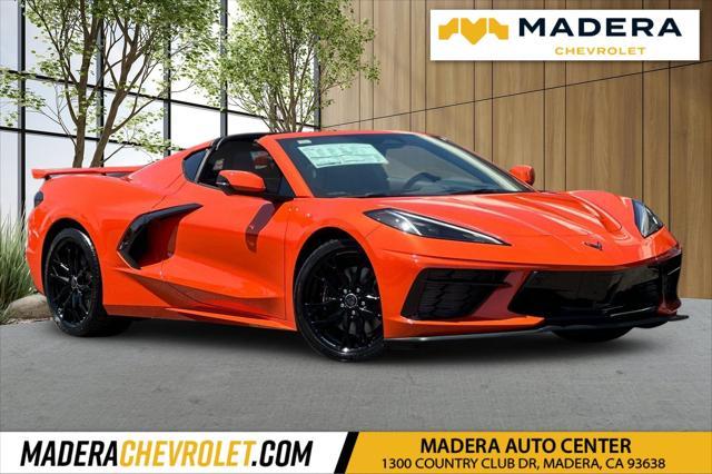 new 2025 Chevrolet Corvette car, priced at $83,069