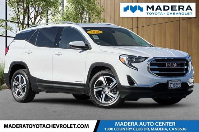 used 2021 GMC Terrain car, priced at $21,991