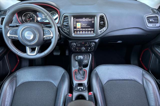 used 2021 Jeep Compass car, priced at $21,091