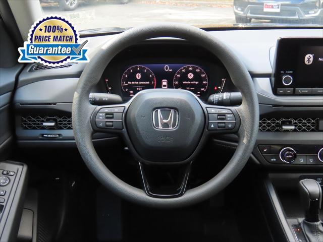 new 2025 Honda Accord car, priced at $30,592