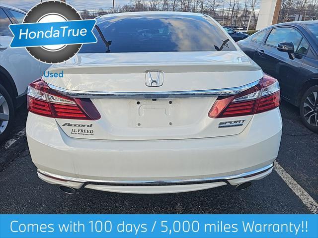 used 2017 Honda Accord car, priced at $15,555