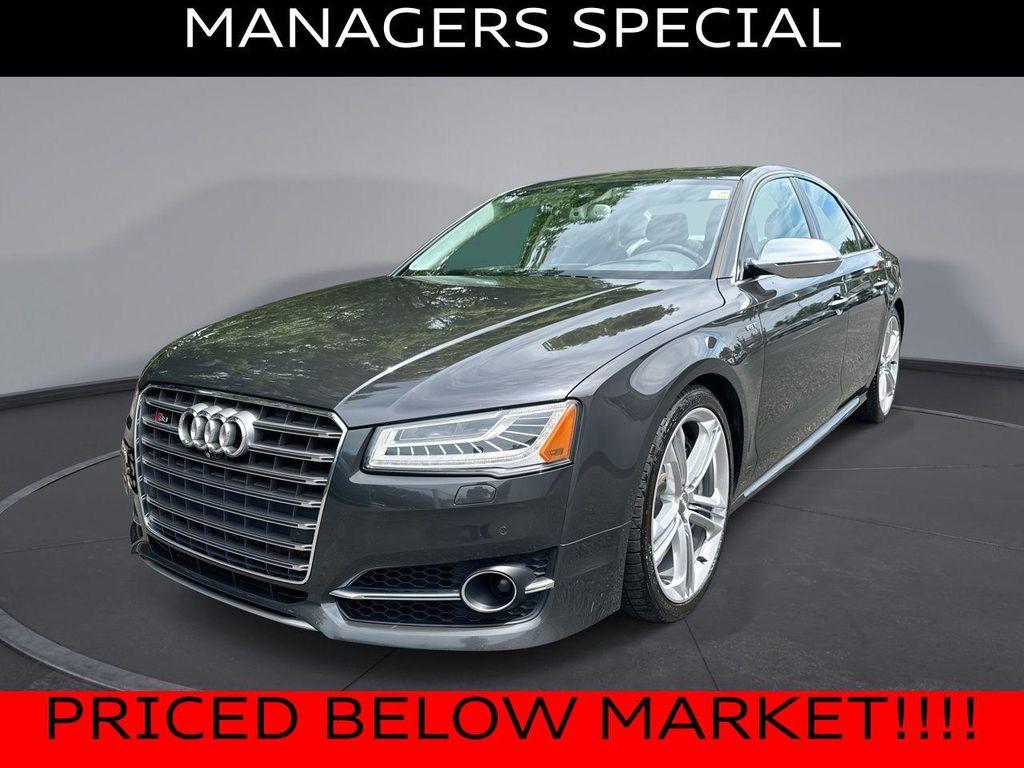 used 2015 Audi S8 car, priced at $25,900