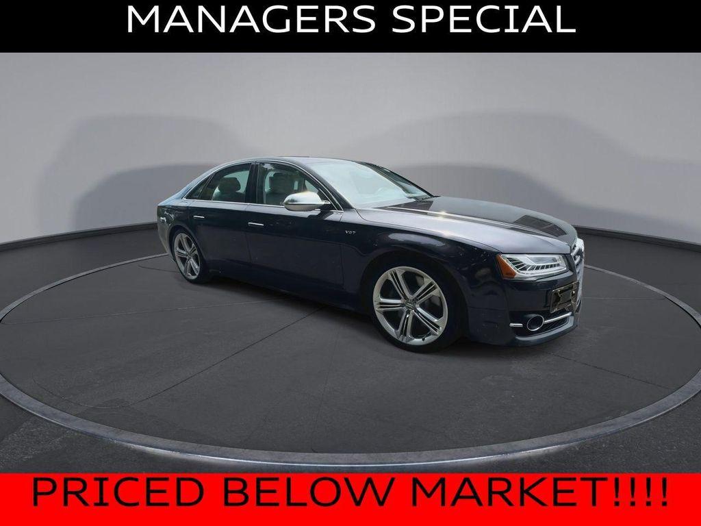 used 2015 Audi S8 car, priced at $25,900