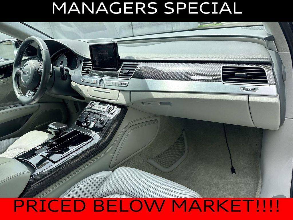 used 2015 Audi S8 car, priced at $25,900
