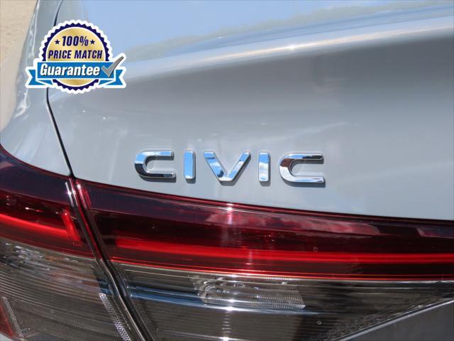 new 2025 Honda Civic car, priced at $26,543