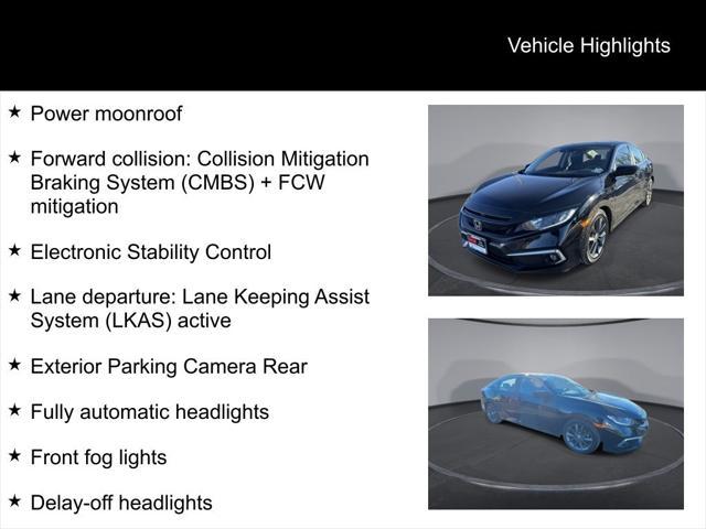 used 2021 Honda Civic car, priced at $20,250