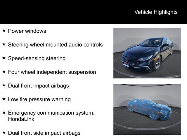 used 2021 Honda Civic car, priced at $20,250