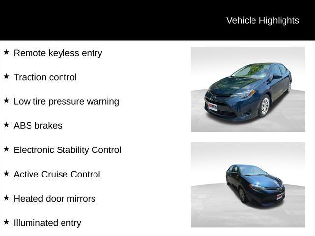 used 2018 Toyota Corolla car, priced at $15,345