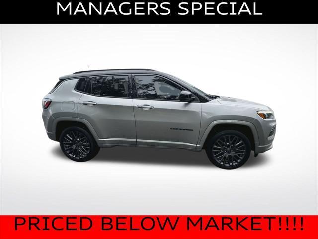 used 2022 Jeep Compass car, priced at $21,500