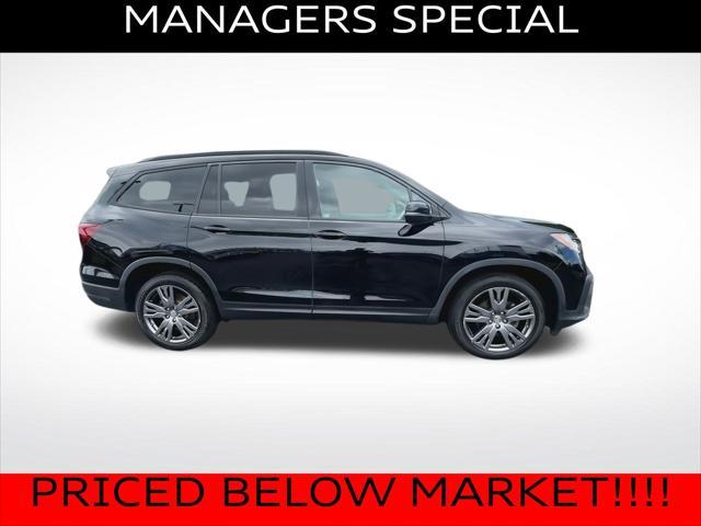 used 2022 Honda Pilot car, priced at $27,900