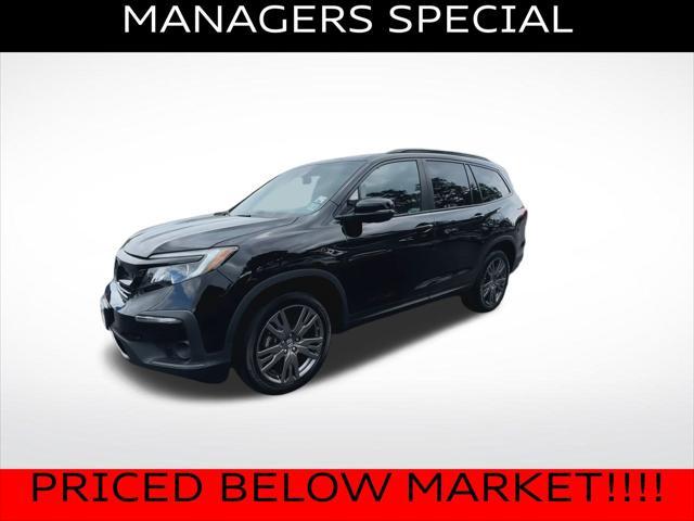 used 2022 Honda Pilot car, priced at $27,900