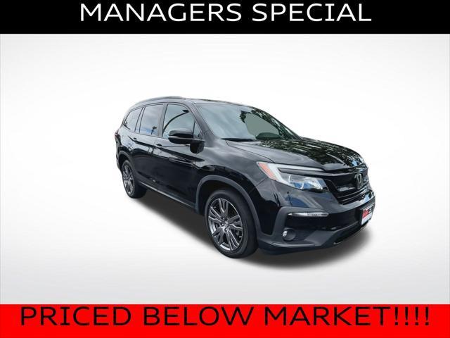 used 2022 Honda Pilot car, priced at $27,900