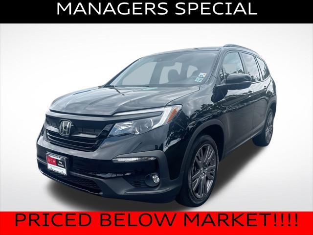 used 2022 Honda Pilot car, priced at $27,900