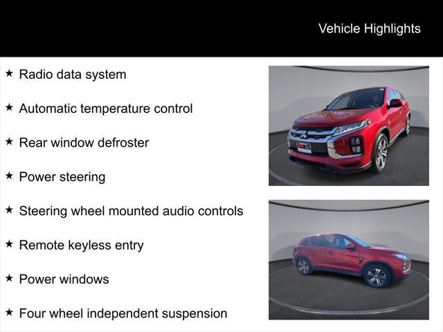 used 2020 Mitsubishi Outlander Sport car, priced at $13,984