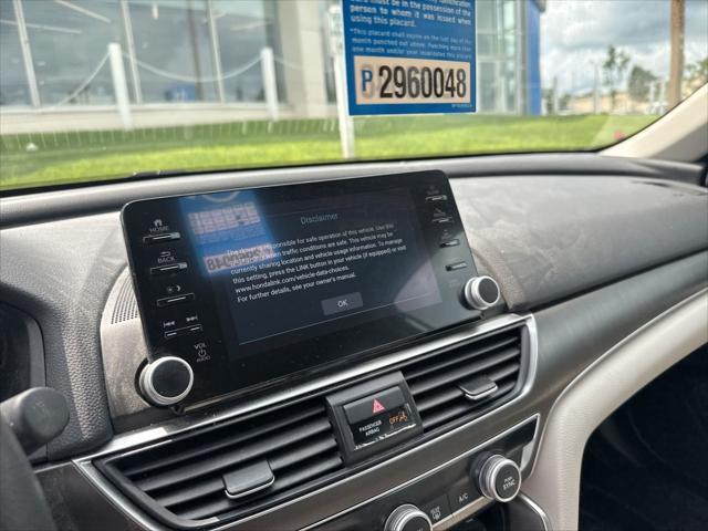 used 2022 Honda Accord car, priced at $22,500