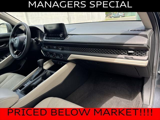 used 2023 Honda Accord car, priced at $22,669