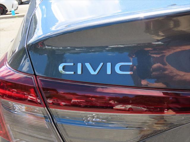 new 2025 Honda Civic car, priced at $25,846