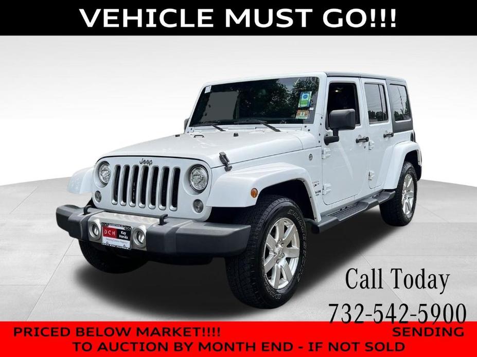 used 2017 Jeep Wrangler Unlimited car, priced at $15,999