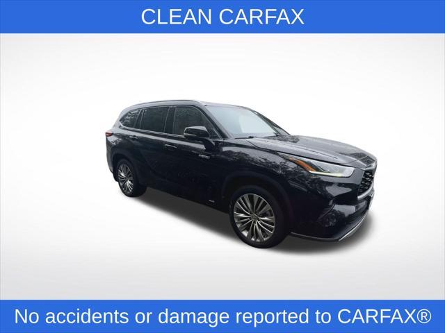 used 2021 Toyota Highlander Hybrid car, priced at $33,473