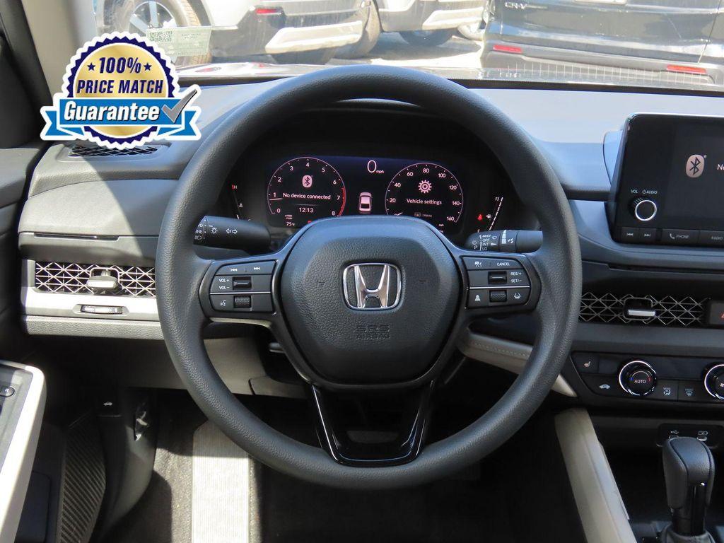 new 2025 Honda Accord car, priced at $29,954