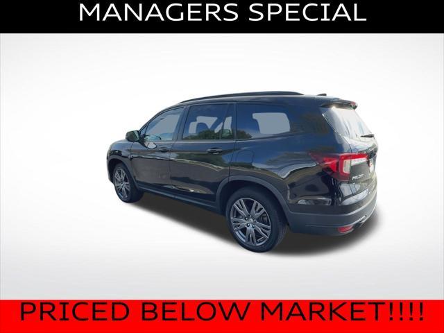 used 2022 Honda Pilot car, priced at $26,878