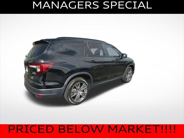 used 2022 Honda Pilot car, priced at $26,878
