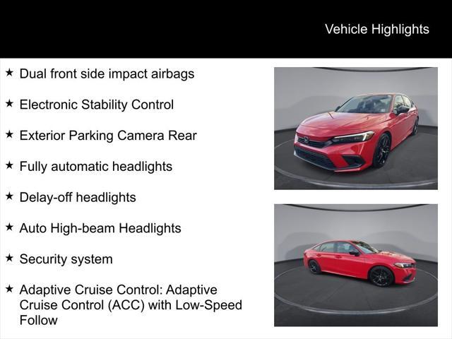 used 2024 Honda Civic car, priced at $23,999