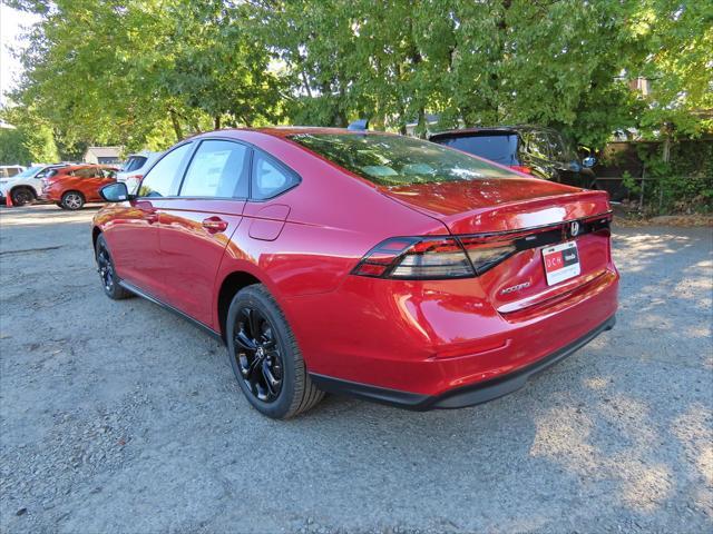 new 2025 Honda Accord car, priced at $30,910