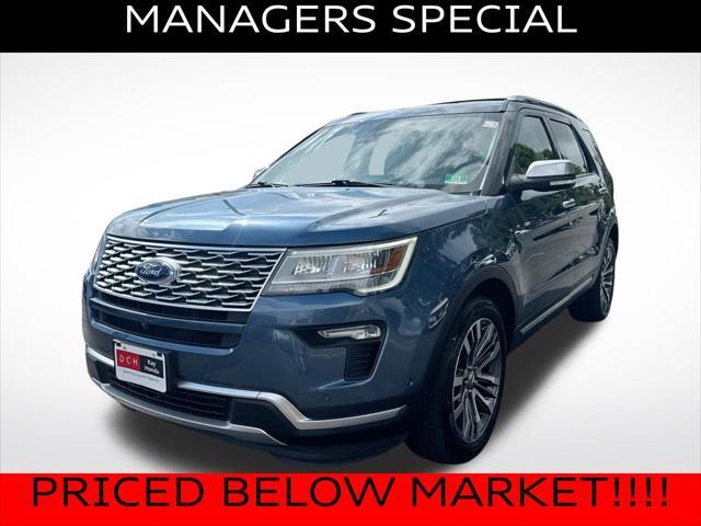 used 2018 Ford Explorer car, priced at $18,290