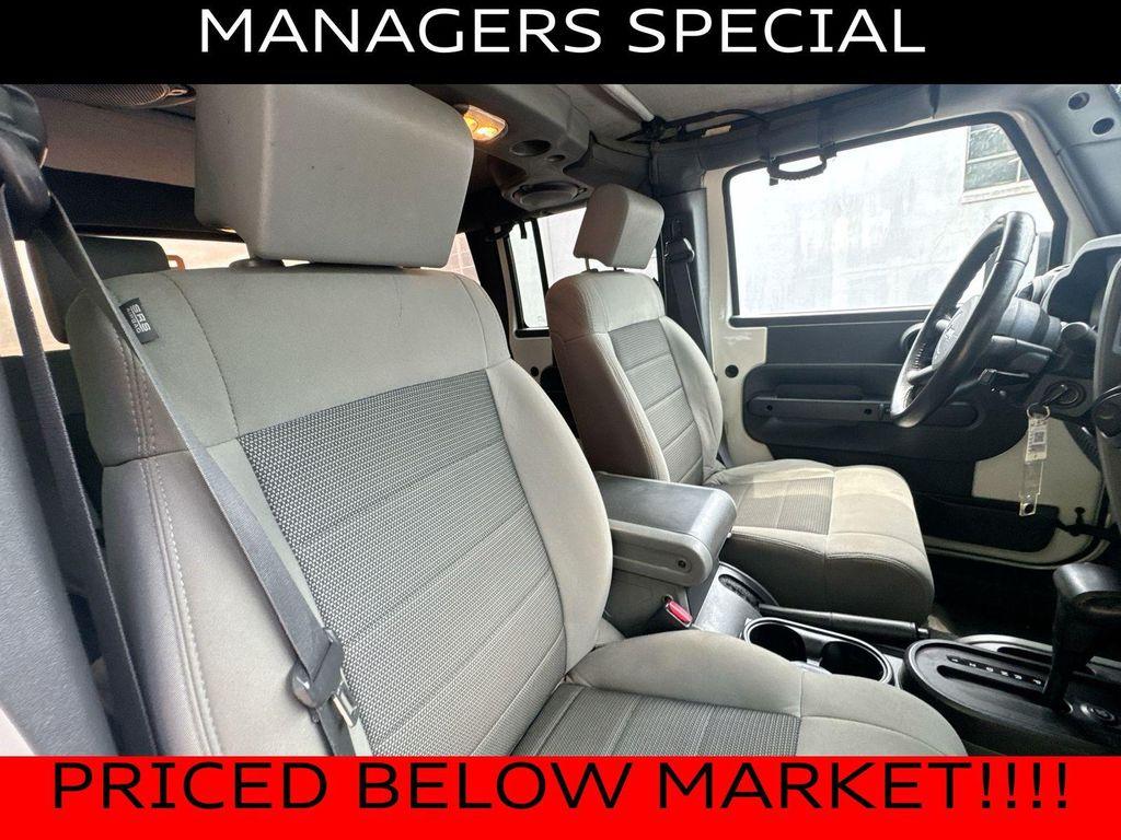 used 2010 Jeep Wrangler Unlimited car, priced at $8,500