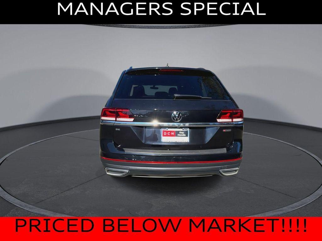 used 2022 Volkswagen Atlas car, priced at $19,490