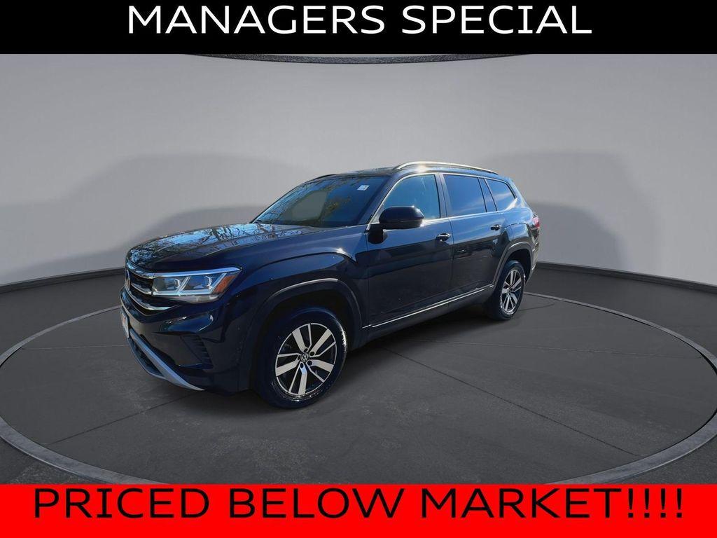 used 2022 Volkswagen Atlas car, priced at $19,490