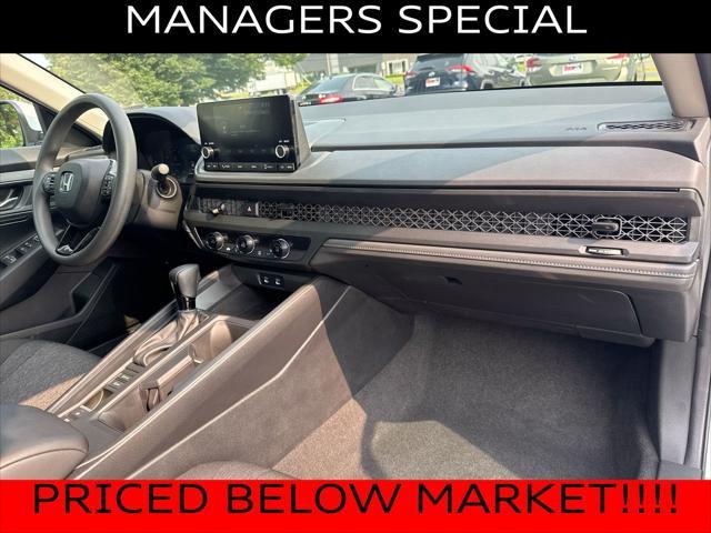 used 2025 Honda Accord car, priced at $26,658