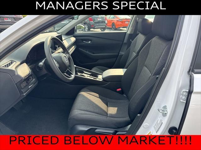 used 2025 Honda Accord car, priced at $26,658