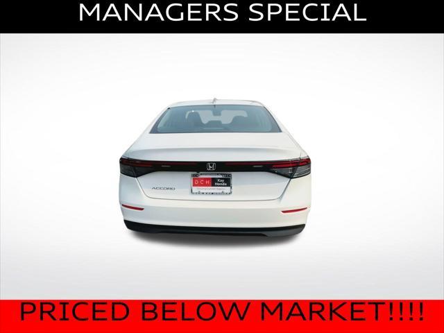 used 2025 Honda Accord car, priced at $26,658
