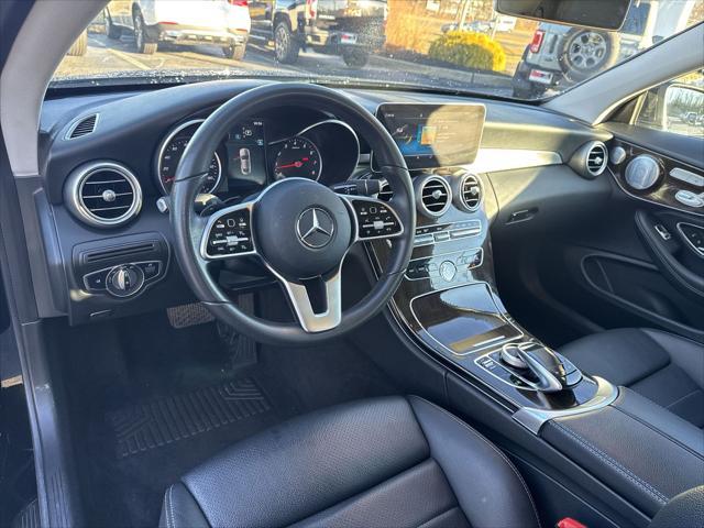 used 2019 Mercedes-Benz C-Class car, priced at $25,000