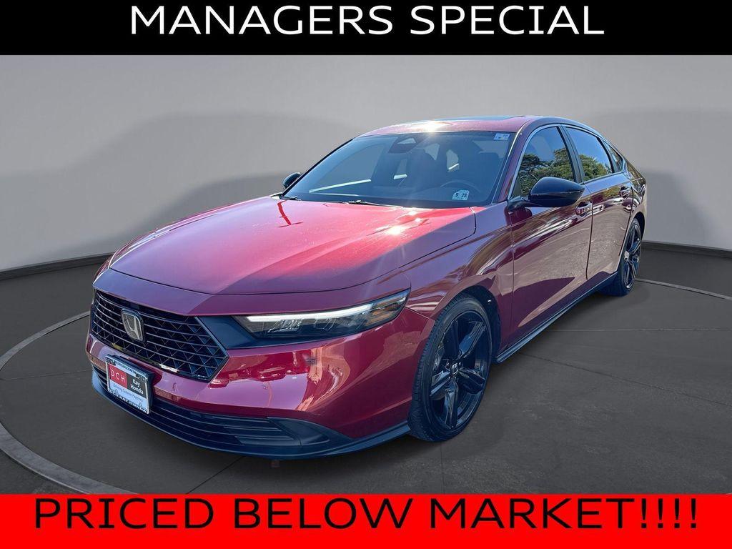 used 2023 Honda Accord Hybrid car, priced at $22,790