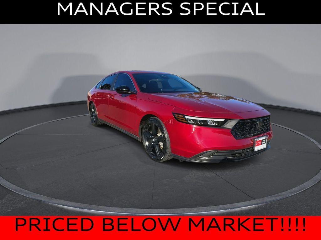 used 2023 Honda Accord Hybrid car, priced at $22,790