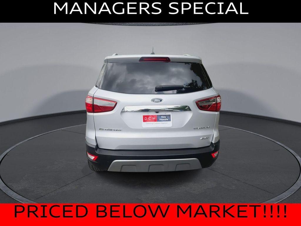 used 2022 Ford EcoSport car, priced at $18,491