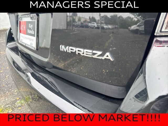 used 2022 Subaru Impreza car, priced at $15,000