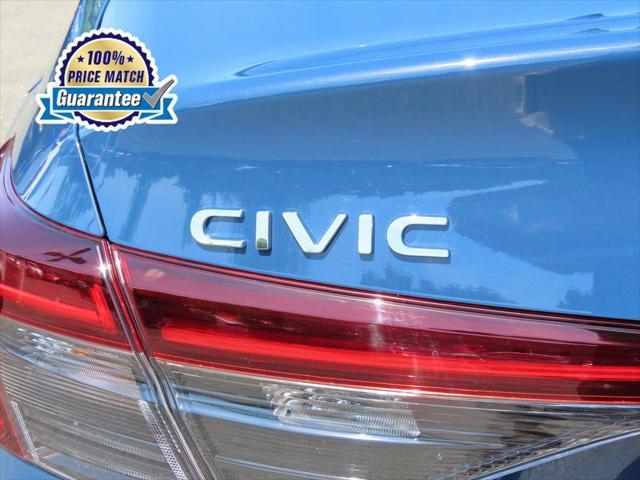 new 2025 Honda Civic car, priced at $26,743