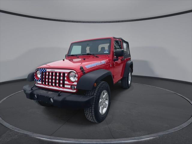 used 2015 Jeep Wrangler car, priced at $16,619