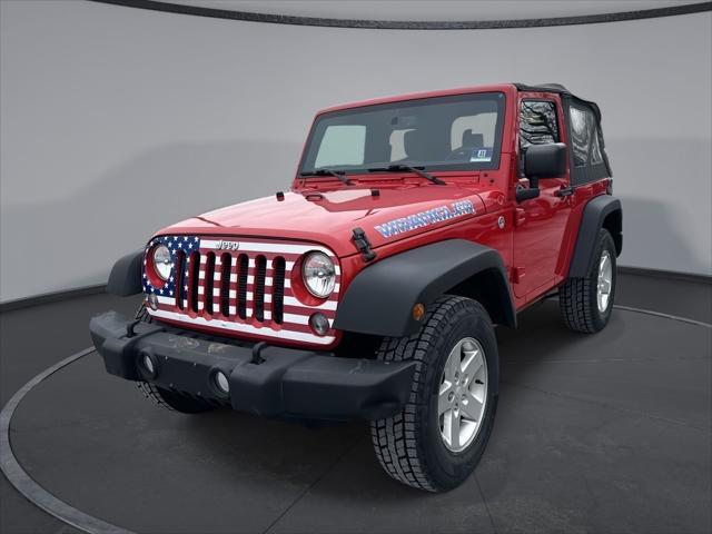 used 2015 Jeep Wrangler car, priced at $16,619