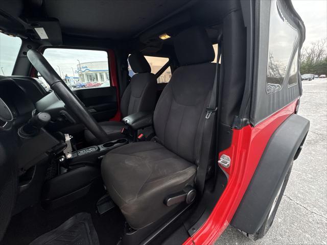 used 2015 Jeep Wrangler car, priced at $16,619