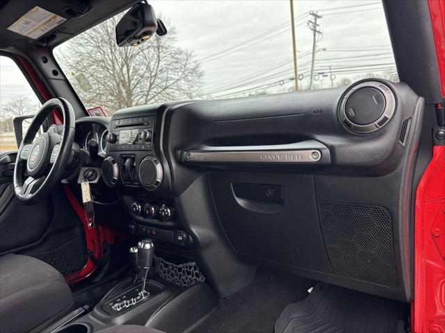 used 2015 Jeep Wrangler car, priced at $16,619